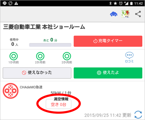 満空情報表示